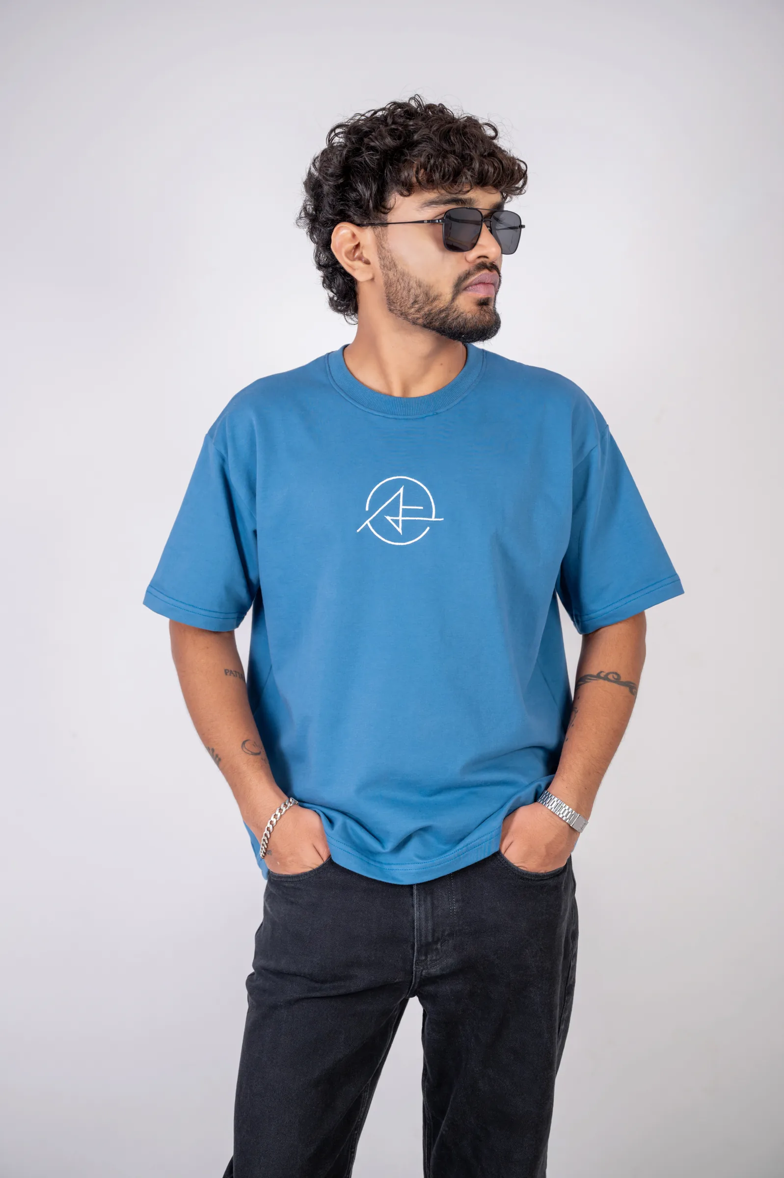 Fenzzicio Basic Tee – Airforce Blue